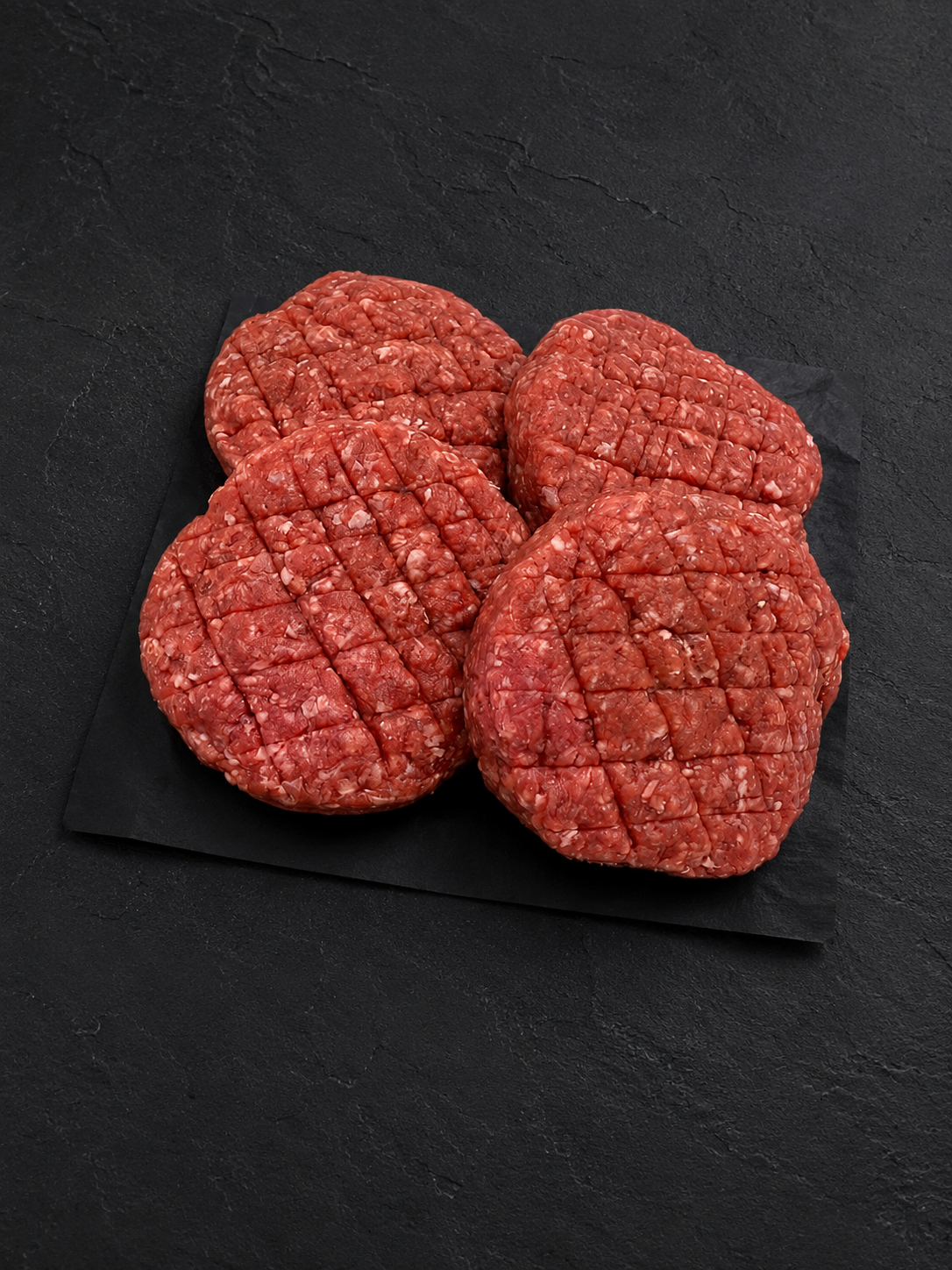 4 Black Angus Burgers