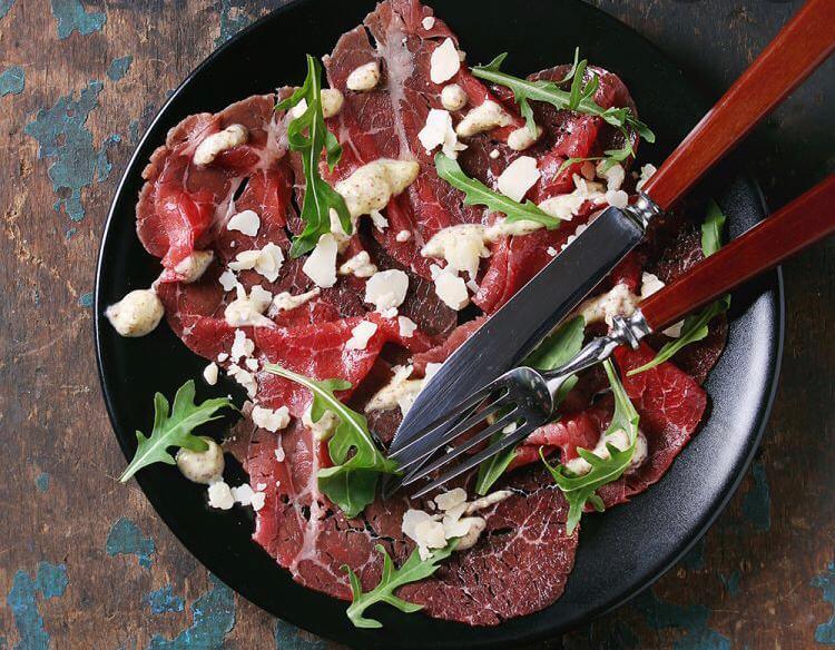 Runder Carpaccio