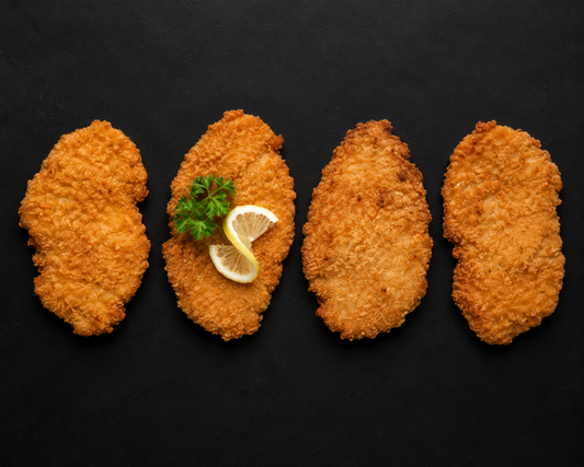 4 Kipschnitzels